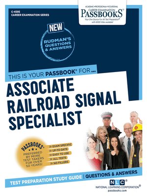 cover image of Associate Railroad Signal Specialist